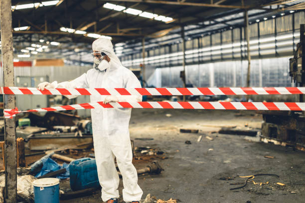 Professional Drug Lab Cleanup technician working in Furlong, PA